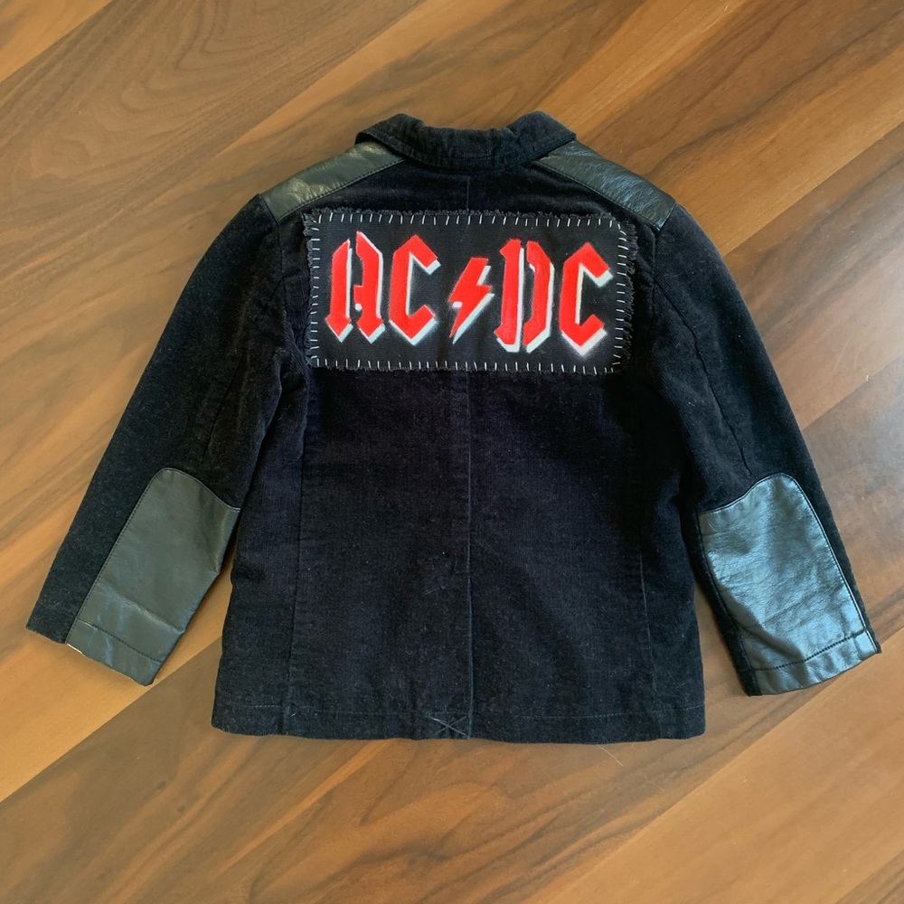 DIY Kids AC/DC Angus Young Inspired Jacket 🤘